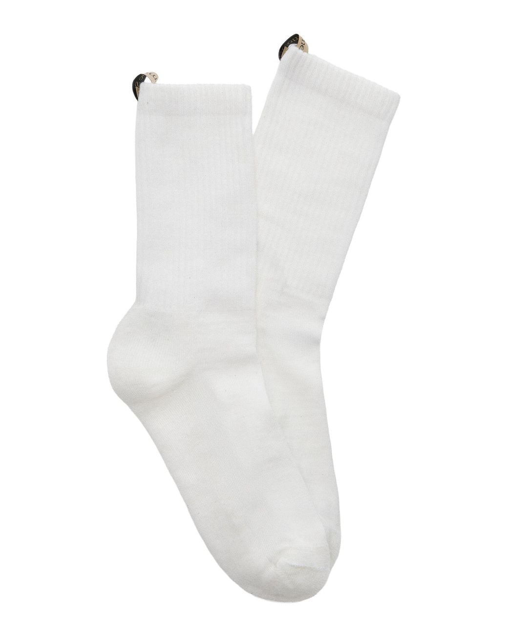 Comme Si White The Merino Tube Sock
