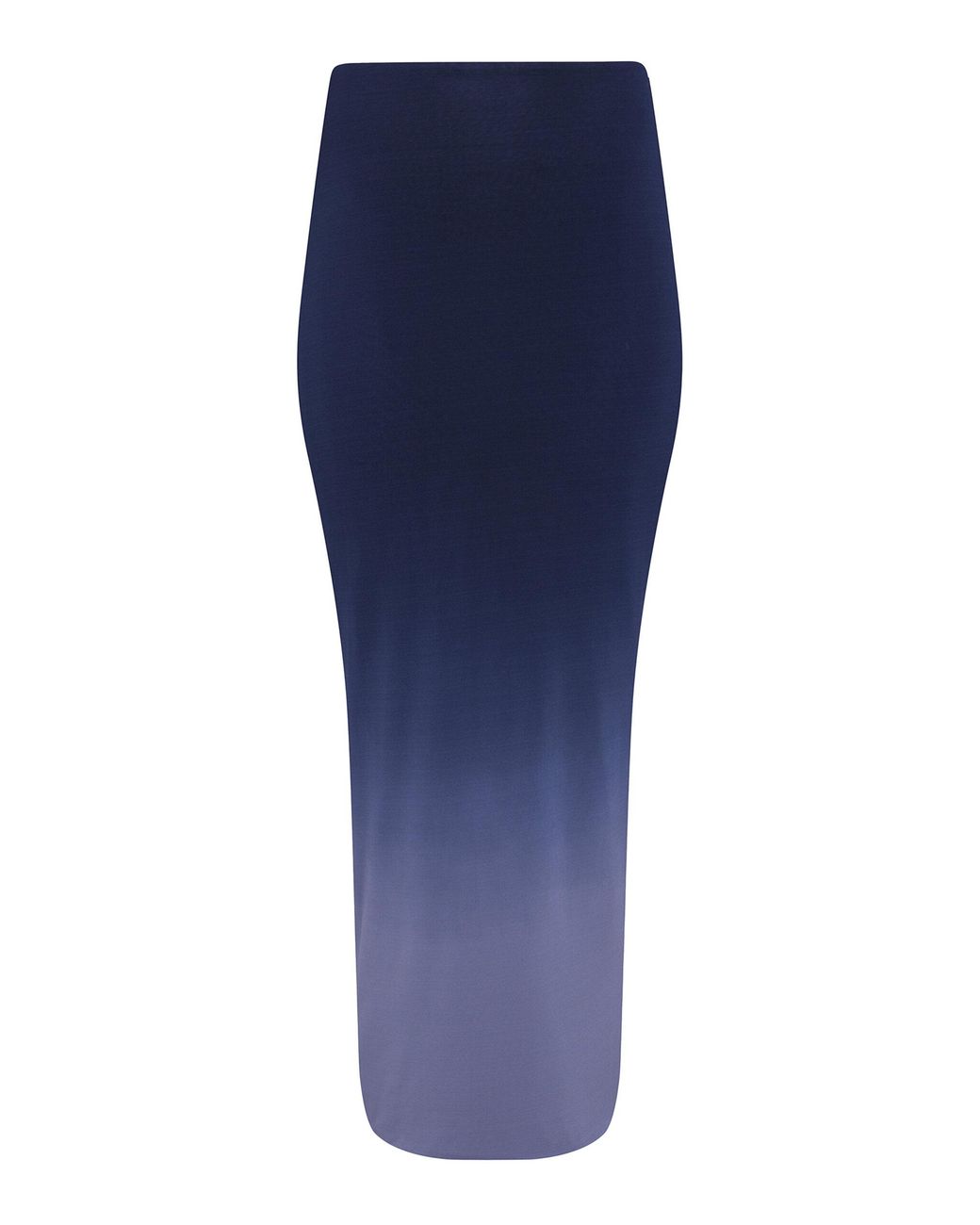 Alaïa Blue Ombre Jersey Maxi Skirt