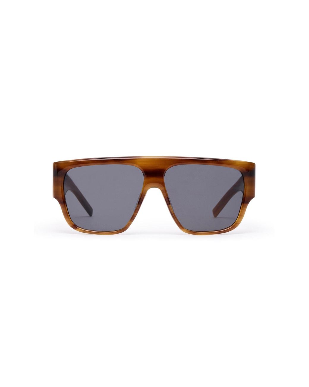 St. Agni Brown Linea Oversized Sunglasses