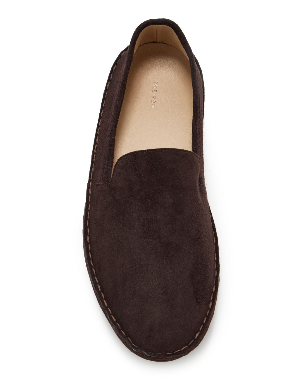 The Row Black Vasko Suede Flats