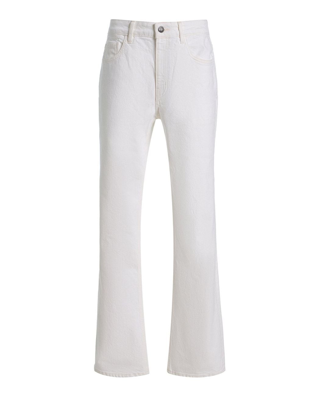 Kallmeyer White Farah Stretch Bootcut Jeans
