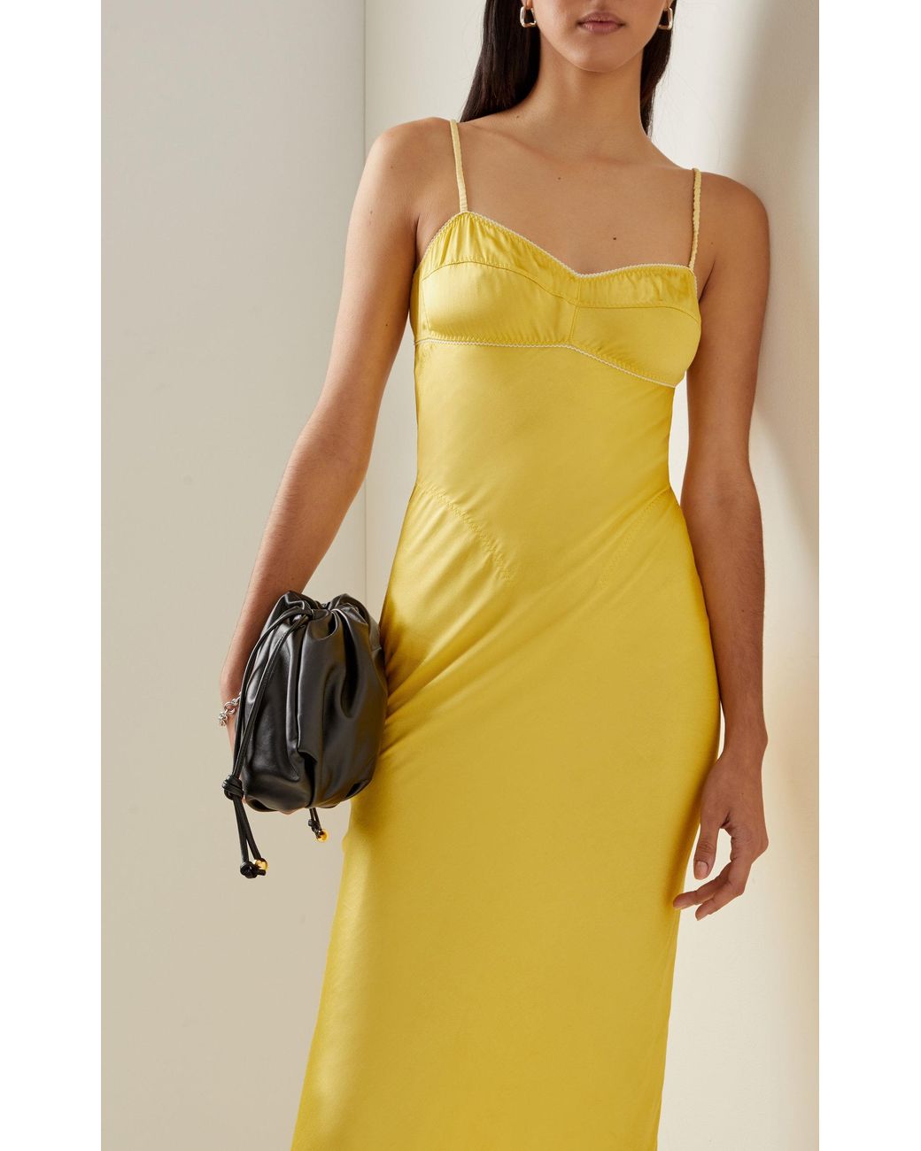 knee length dresses for ladies Waterlily Dress S / Chocolate