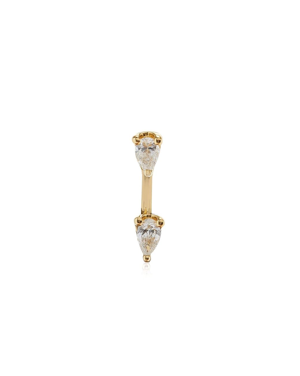 Anita Ko Metallic Orbit 18K Diamond Single Earring