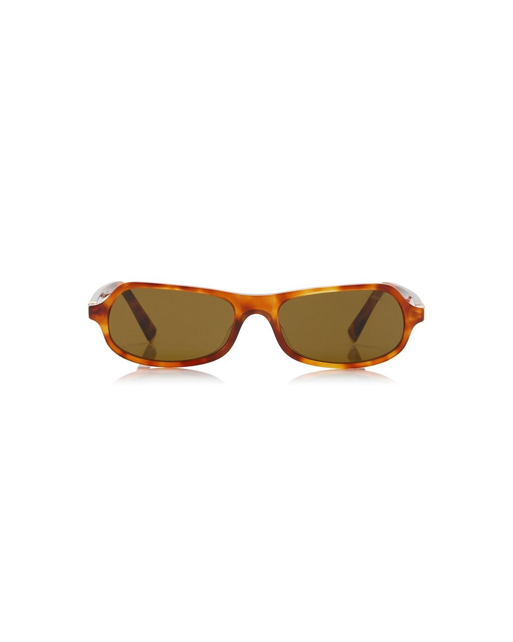 Miu Miu Brown Square-Frame Acetate Sunglasses