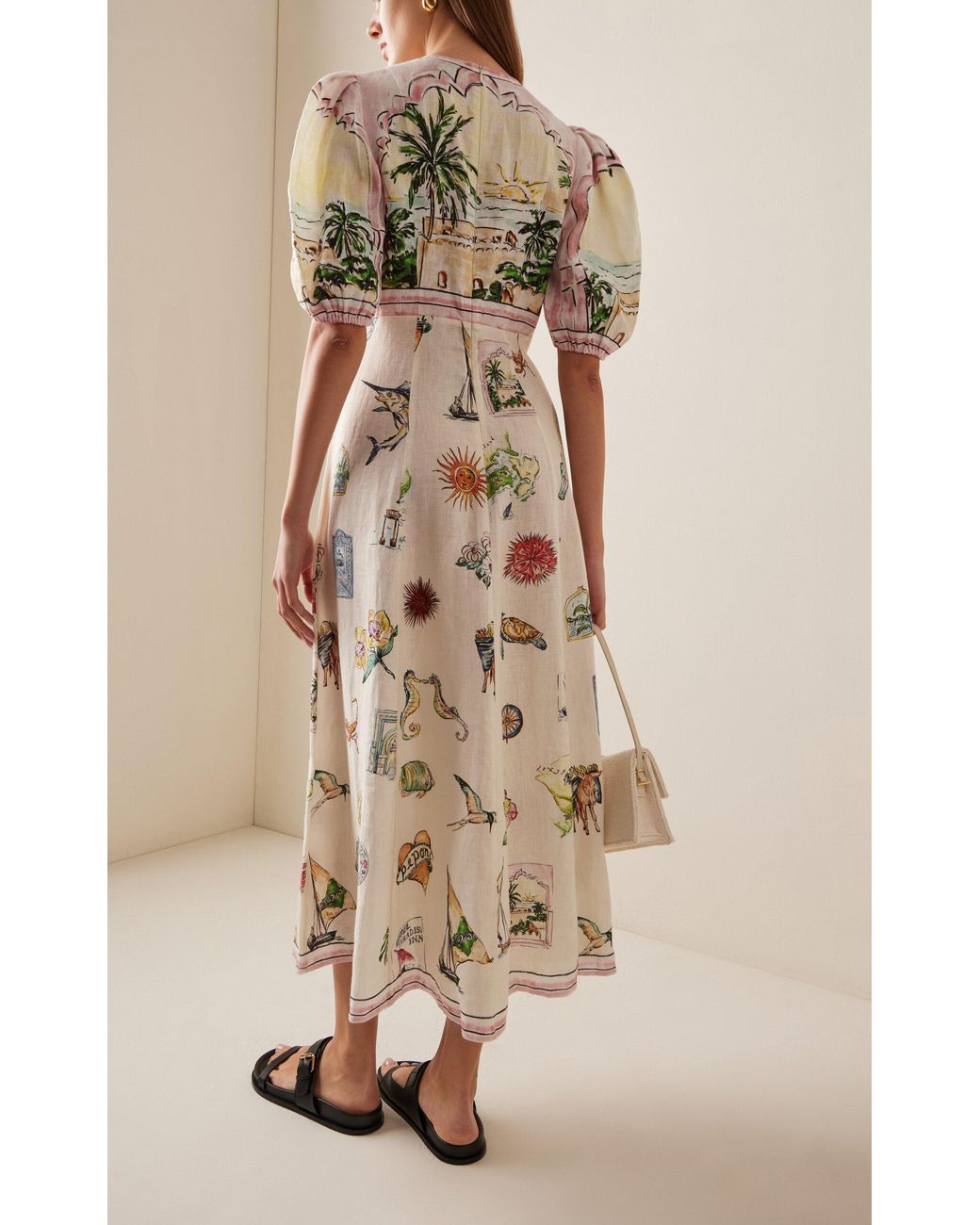 knee length dresses for ladies BATH HOUSE MIDI DRESS main image 1
