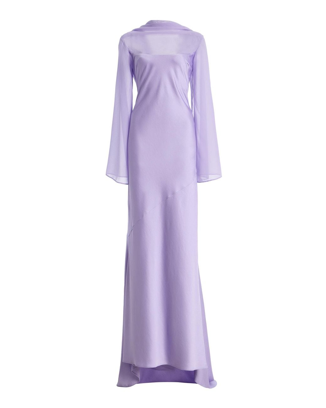 Significant Other Purple Exclusive Devlyn Satin Gown