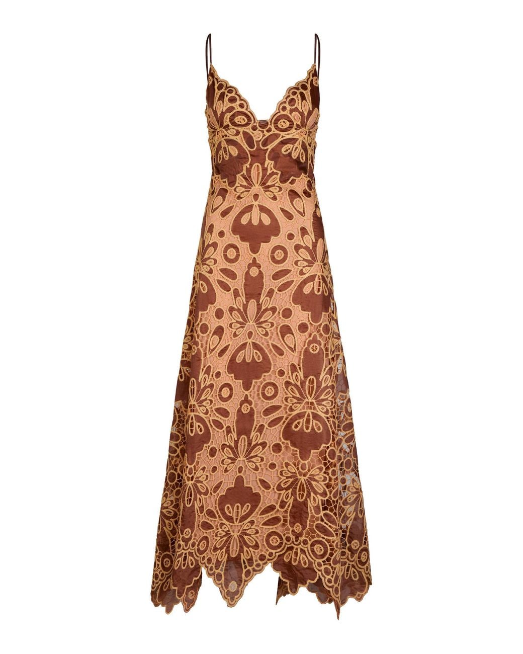 Johanna Ortiz Natural Day Rhythms Cotton Maxi Dress