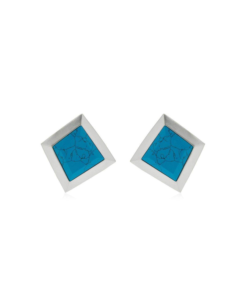 VALÉRE Blue Ixv04 22K-Plated Earrings