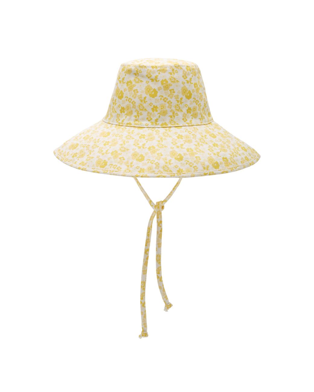 Holiday Floral Cotton Canvas Bucket Hat 