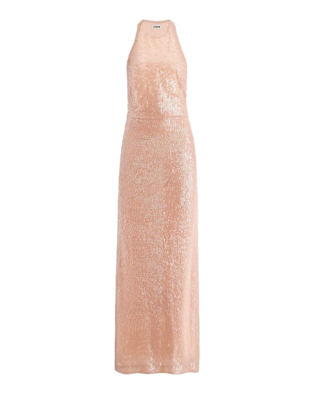 Staud Natural Bree Sequined Gown