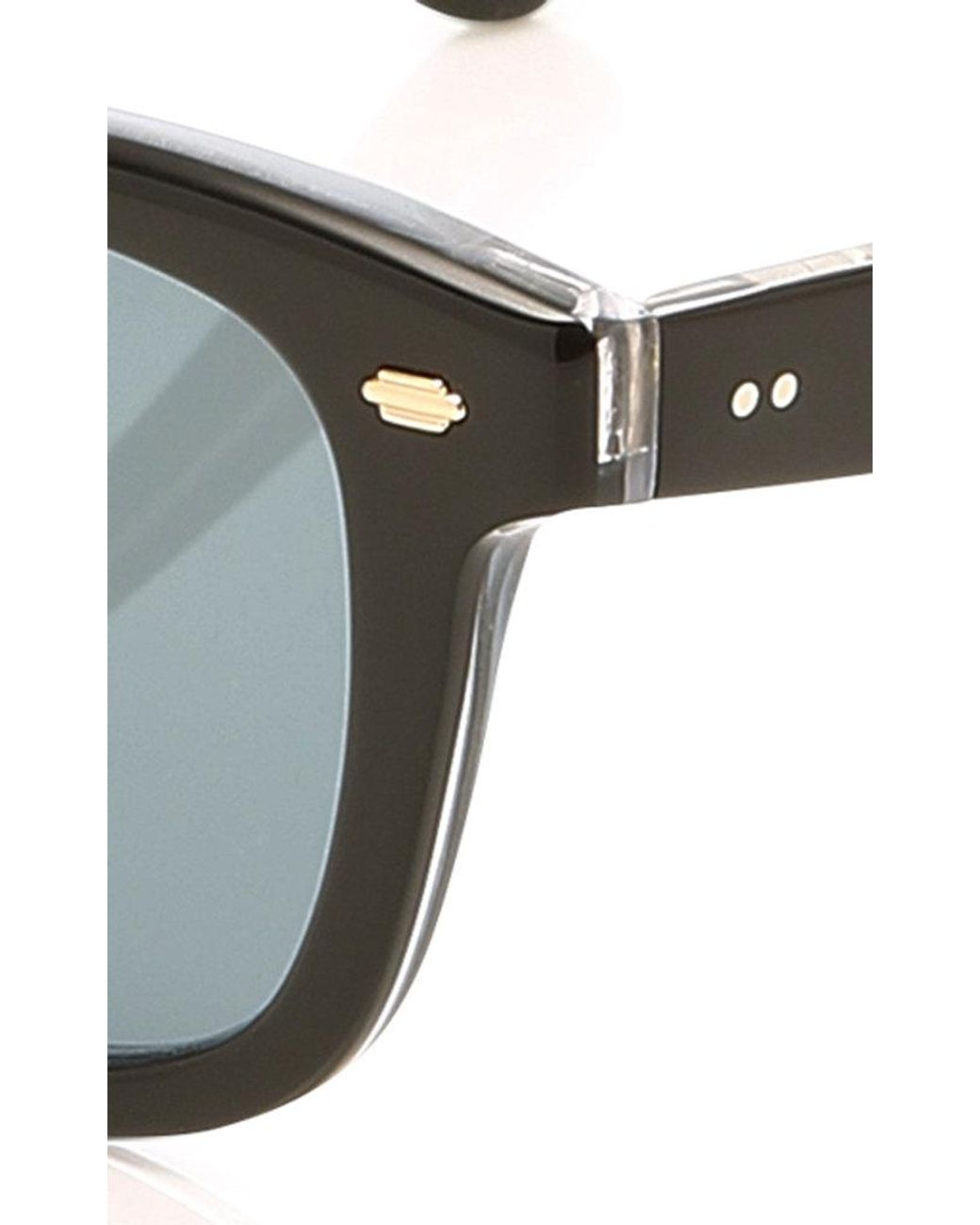 Garrett Leight Calabar Square-frame Sunglasses in Black for Men | Lyst