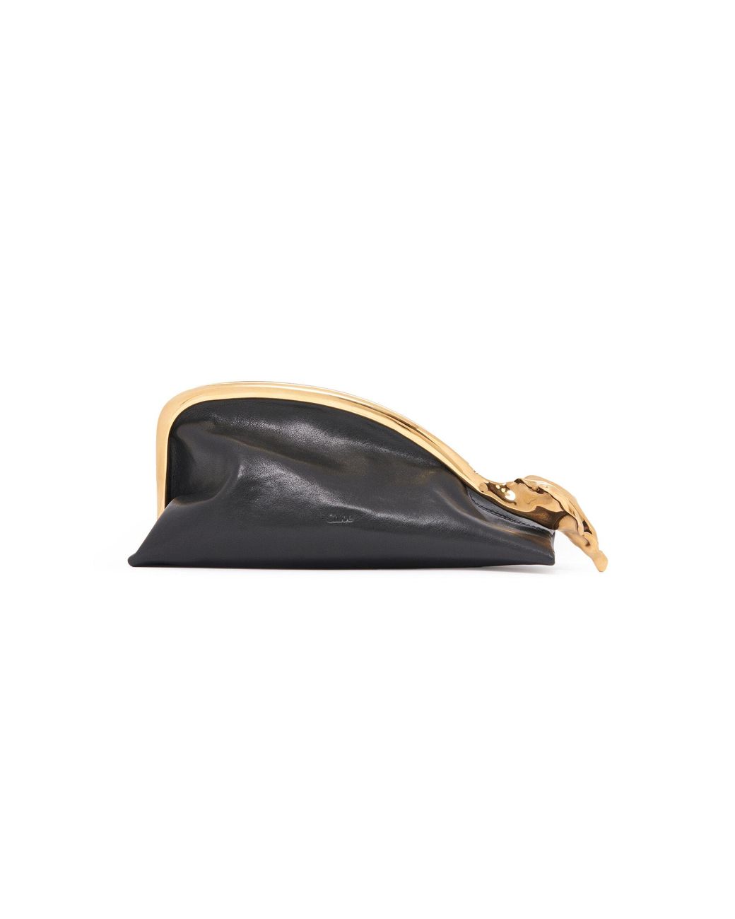 Chloé Black Eden Treasures-Accent Leather Clutch