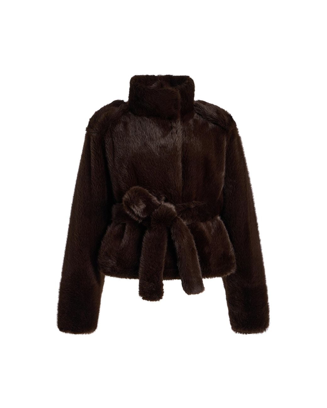DARKPARK Black Hunter Faux Fur Jacket