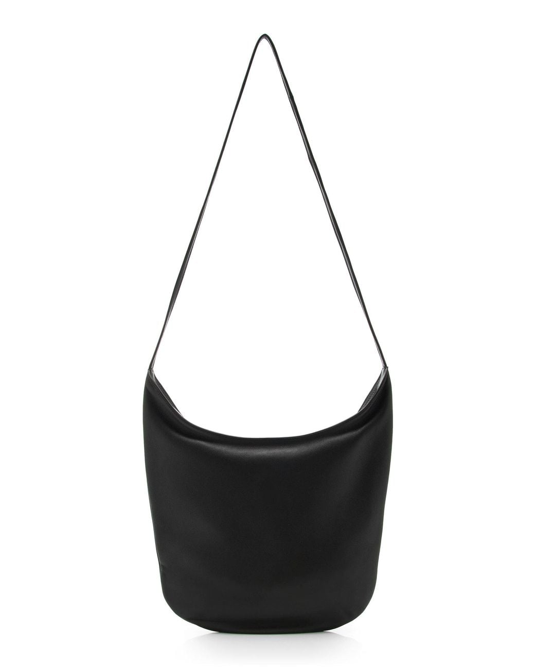 The Row White N/S Izzy Leather Bag