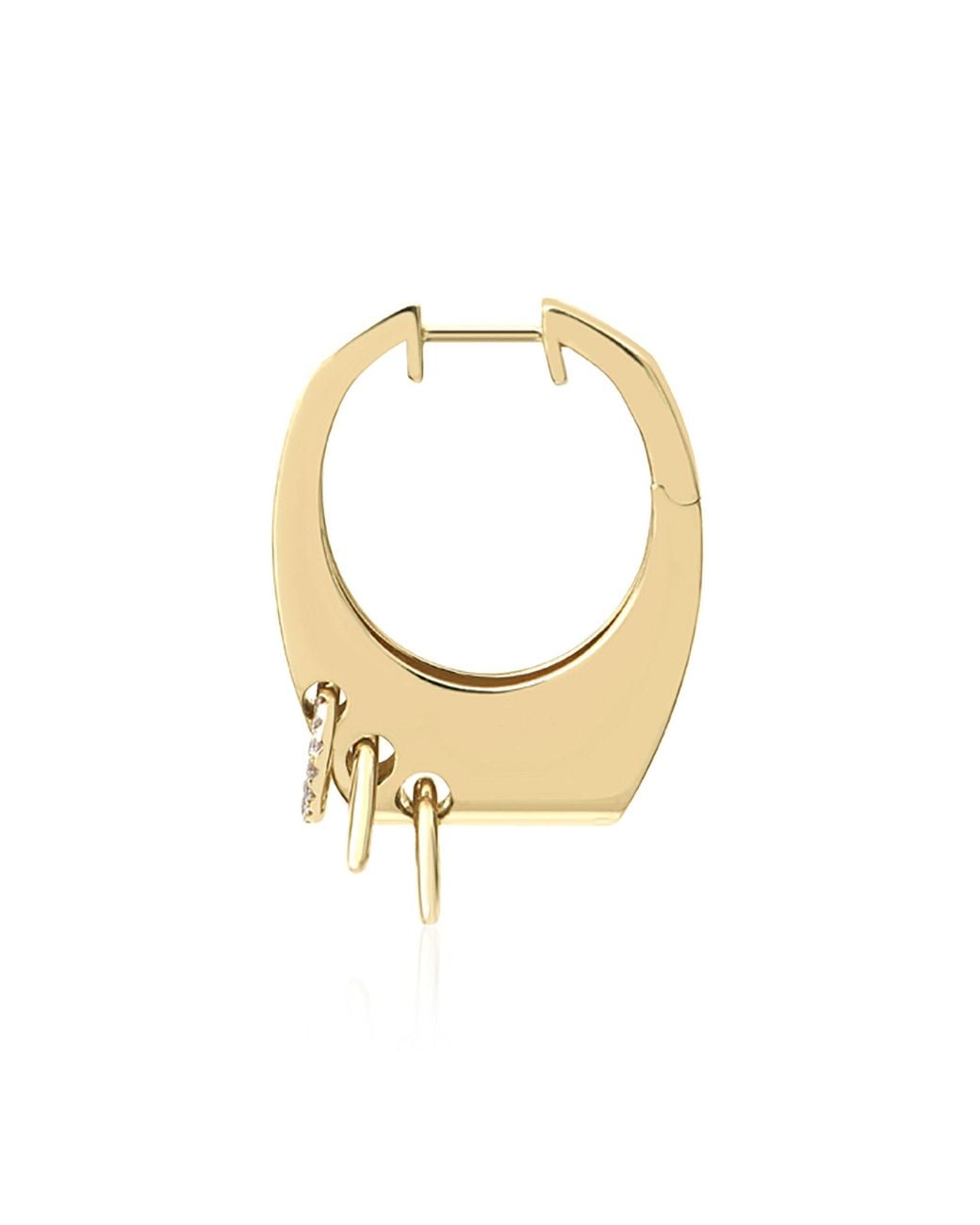 Rainbow K Metallic 14K Grace Piercing Single Earring