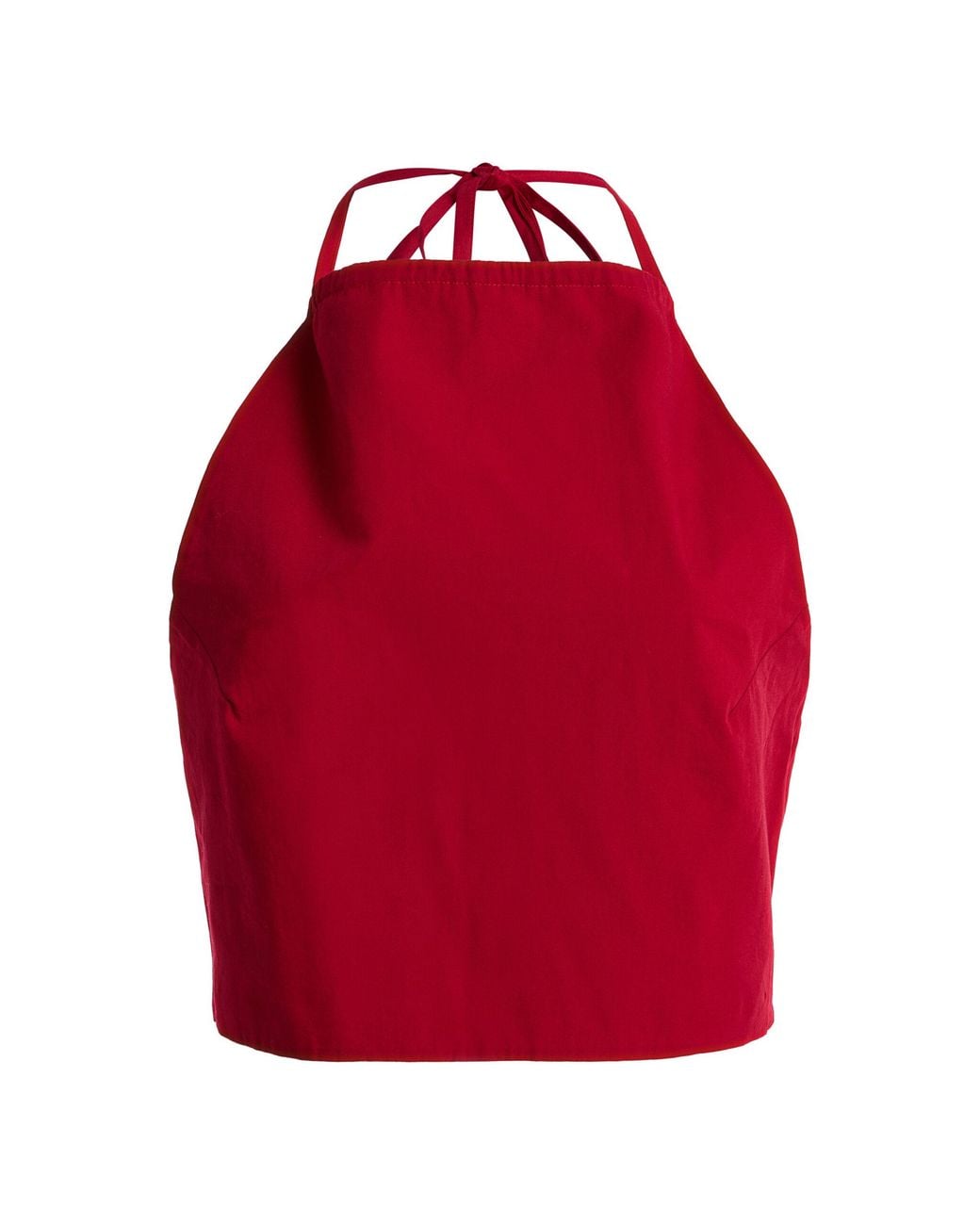 Marlies Grace Red Exclusive Lou Lou Cotton Top