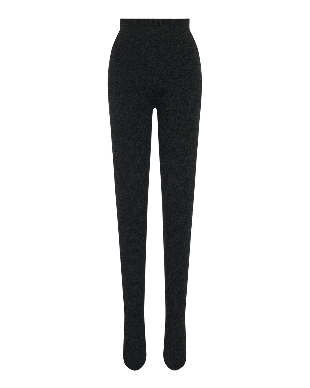 The Row Black Meme Cashmere Tights