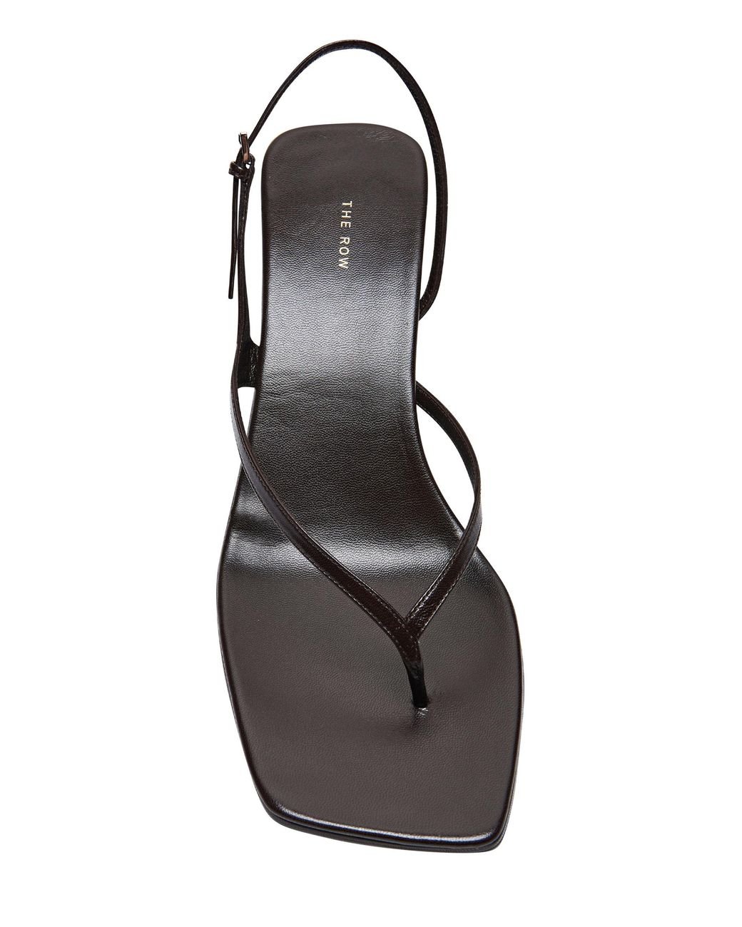 The Row Constance Sandals in Black | Lyst