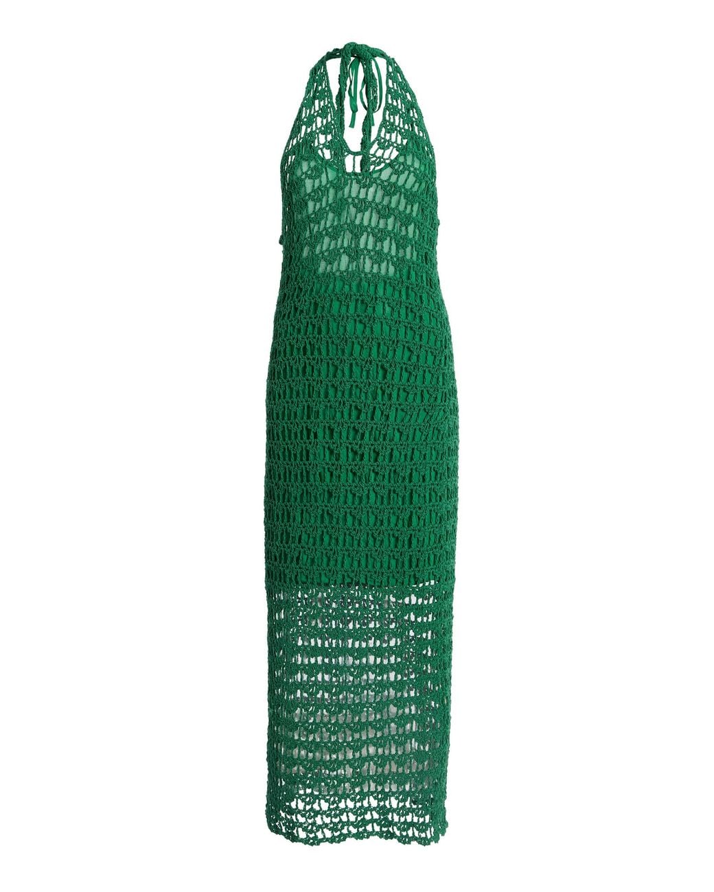 All That Remains Green Donna Cotton Crochet Dress