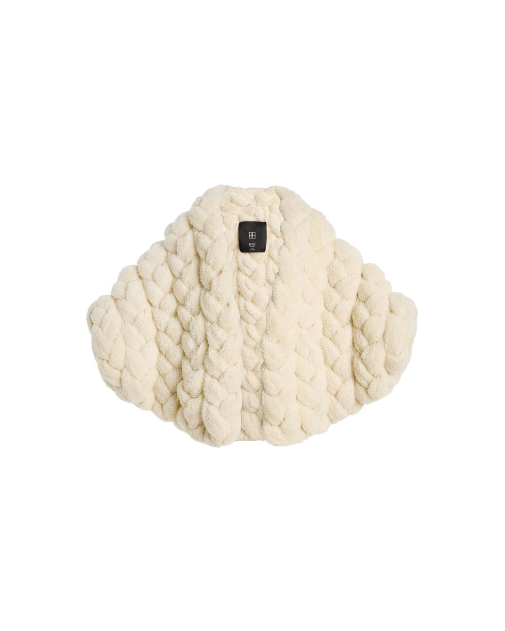 Bevza Natural Braided Bouclé Jacket