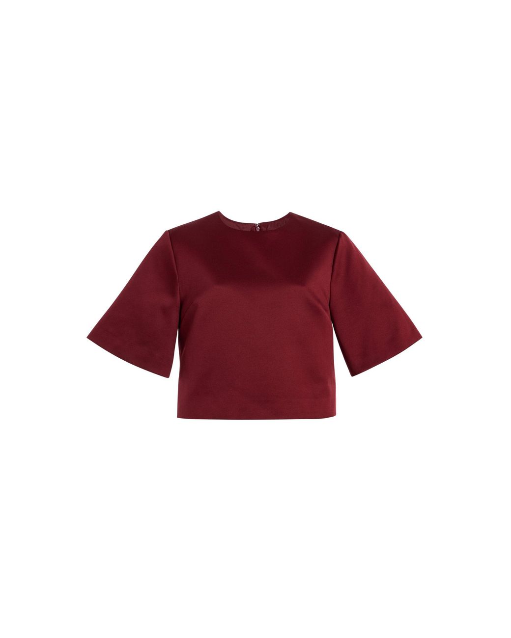 By Malene Birger Red Hania Satin Top