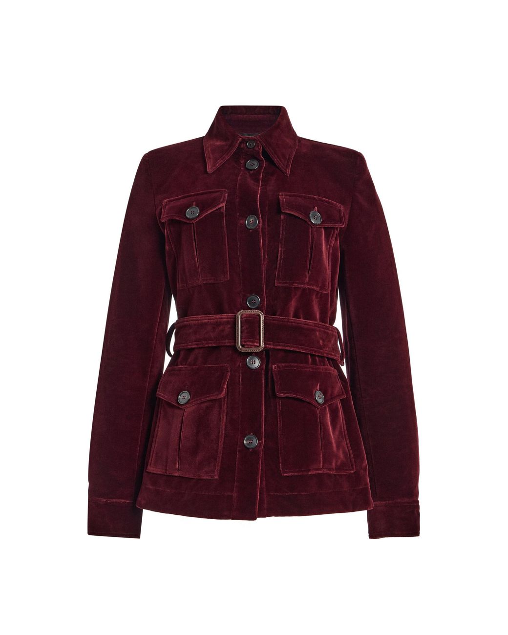 Franchise Red Sutton Belted Cotton Jacket