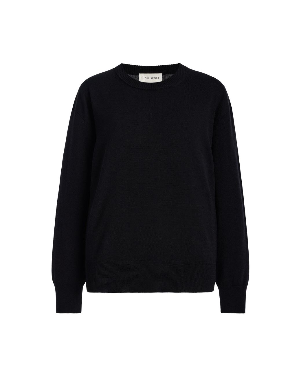 High Sport Black Jenna Wool Sweater