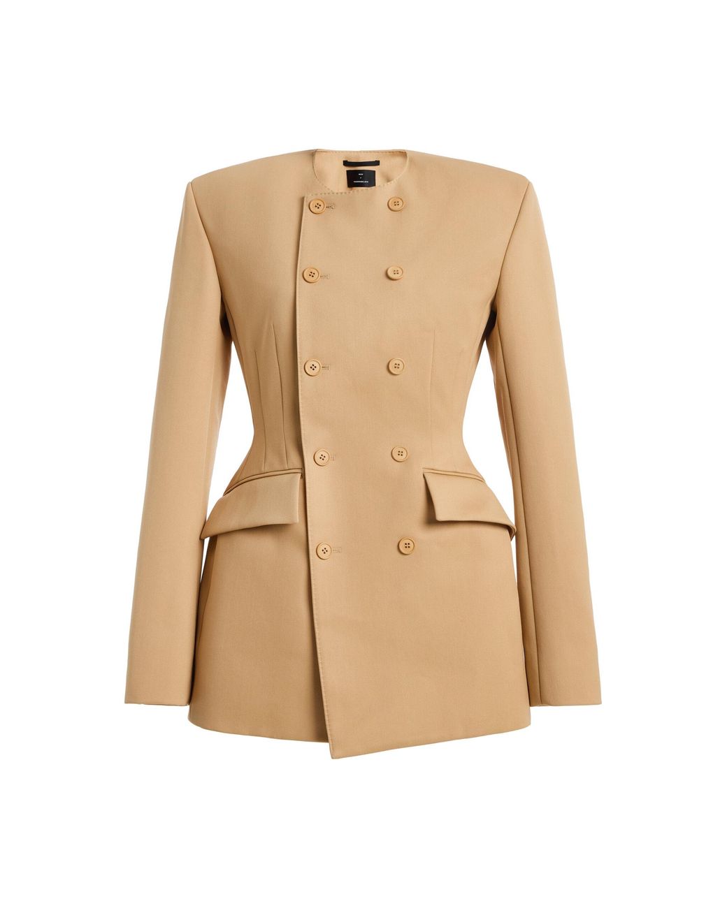 Wardrobe NYC Natural Rhw Sculpted Blazer Dress