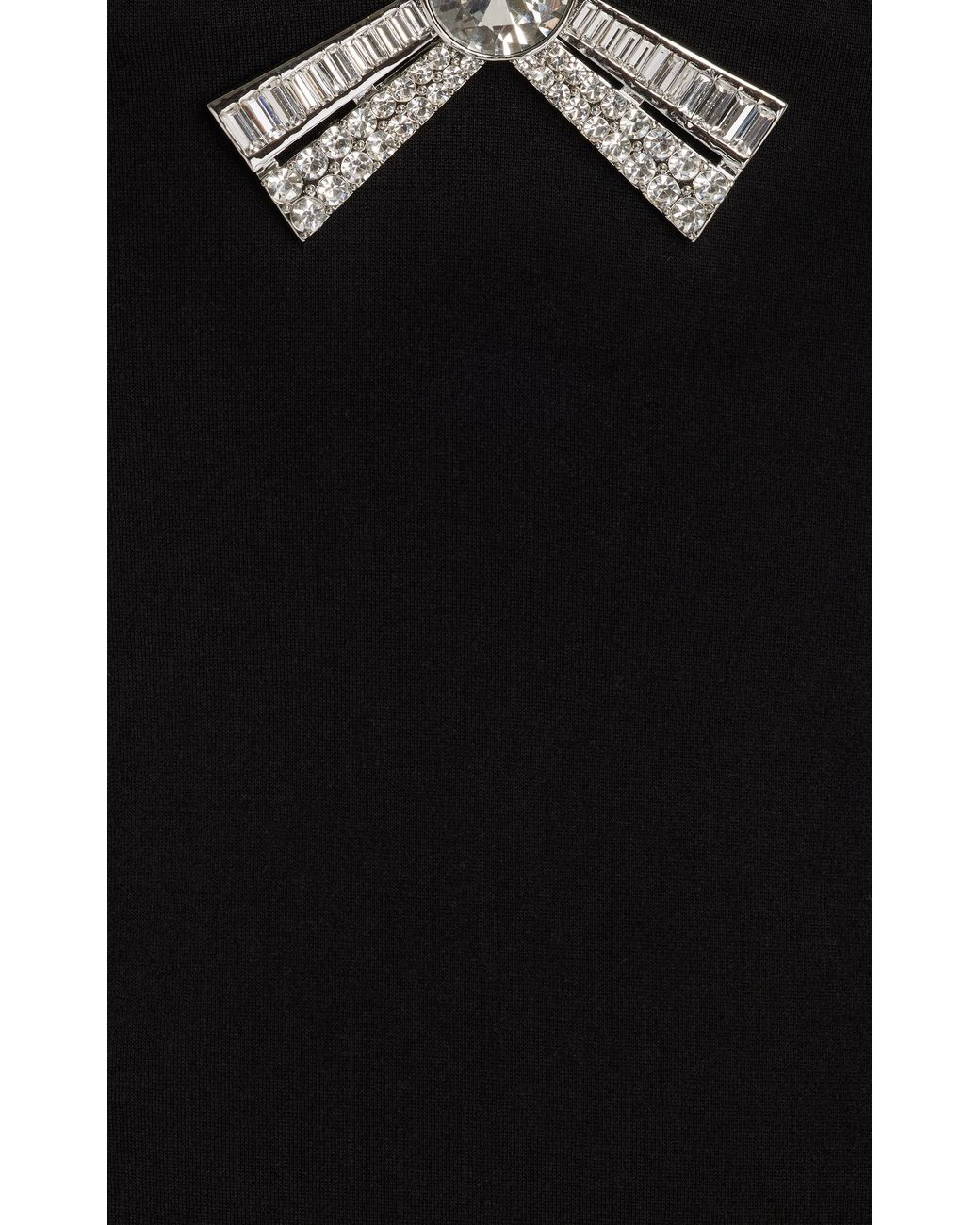 area deco bow mini dress $1395 New Area Deco Bow Mini Dress Houndstooth Wool Cotton Pink Crystals 10