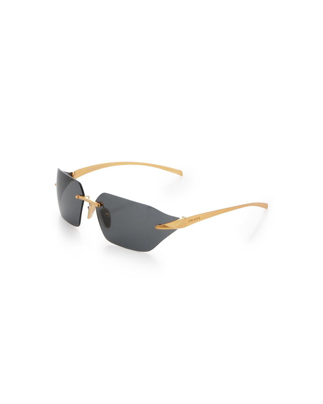 Prada irregular best sale catwalk 54mm sunglasses