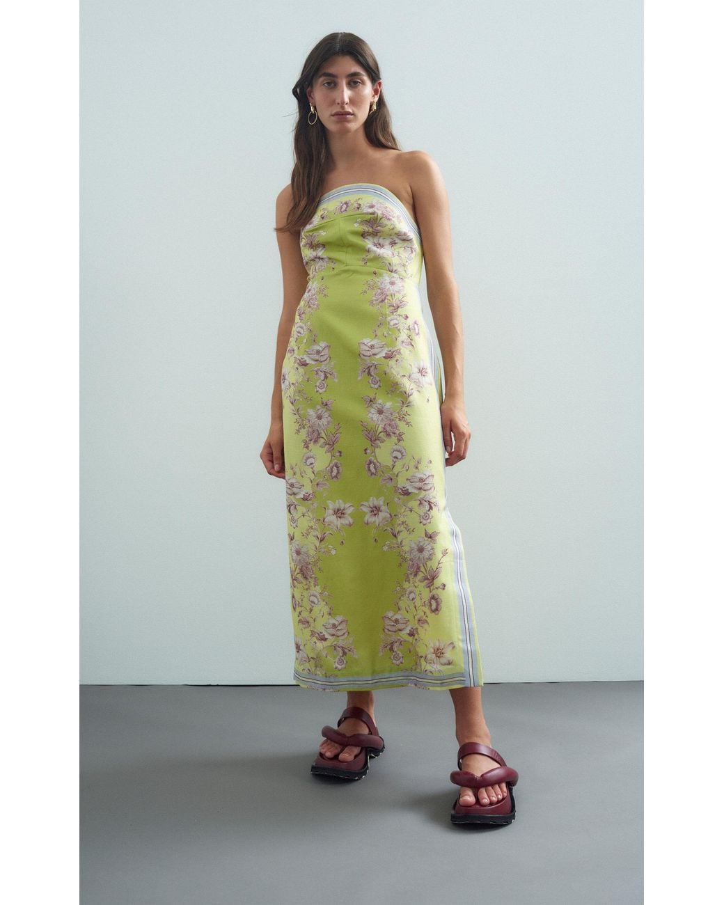 knee length dresses for ladies Alemais Marlow Bodice Dress main image 1