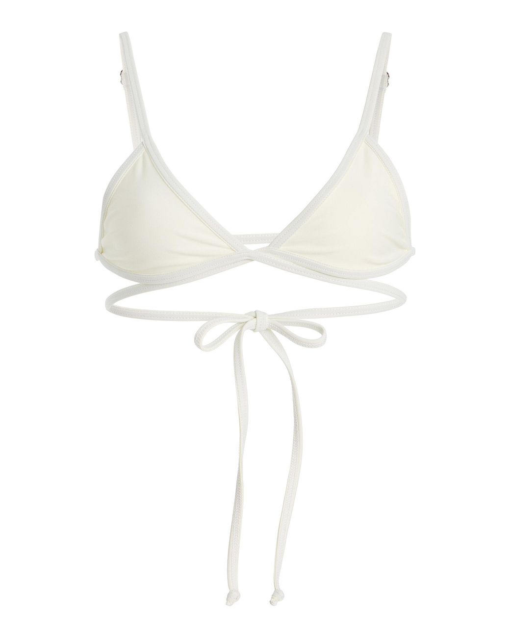 Mare Perpetua White The Shade Bikini Top