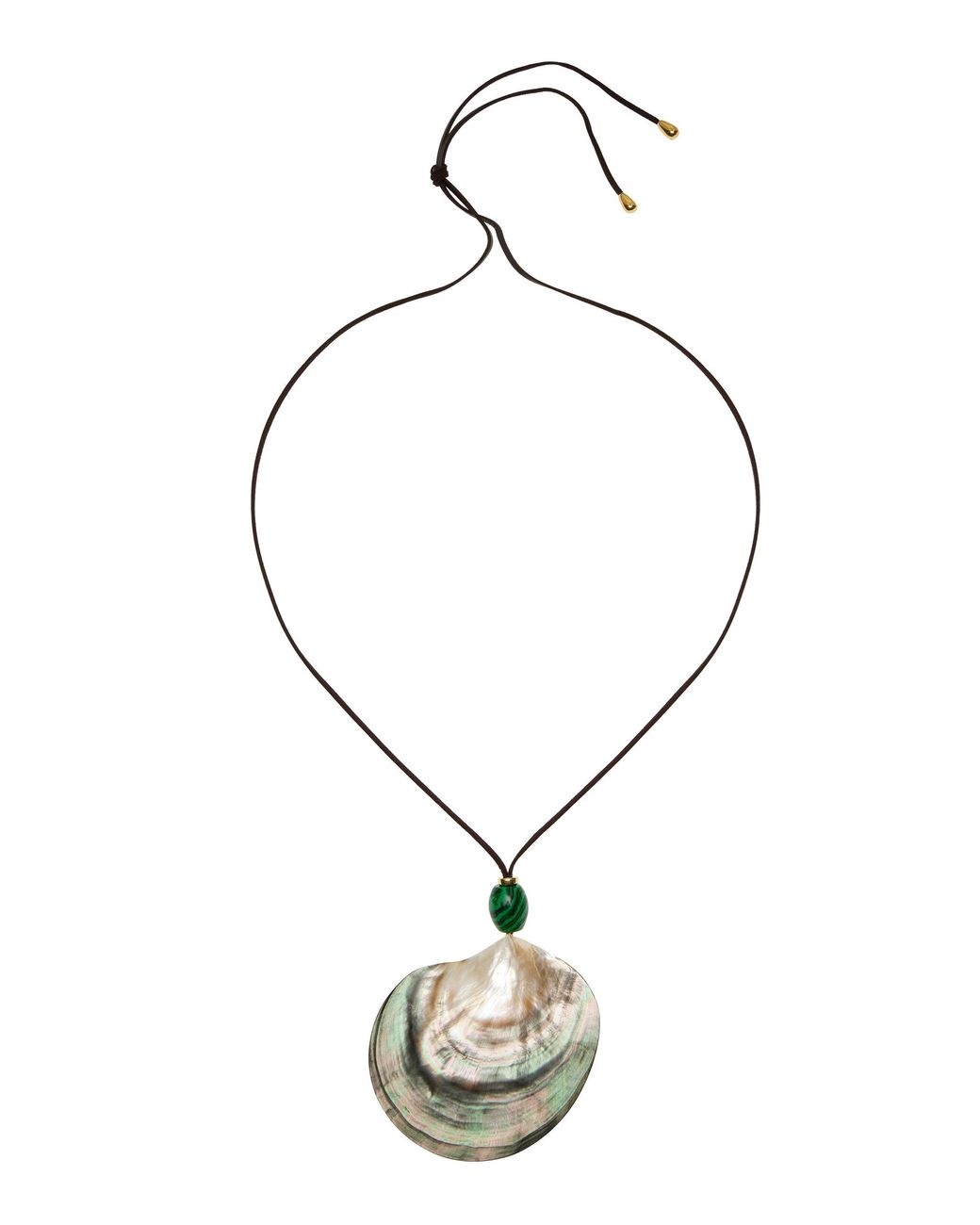 Eliou Metallic Do Mar Wrap Necklace