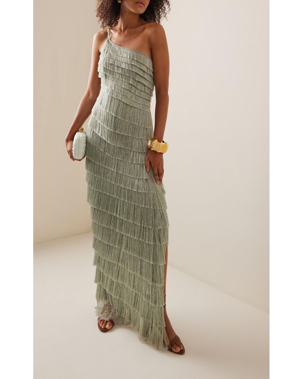 francesca's green sequin dress The Francesca