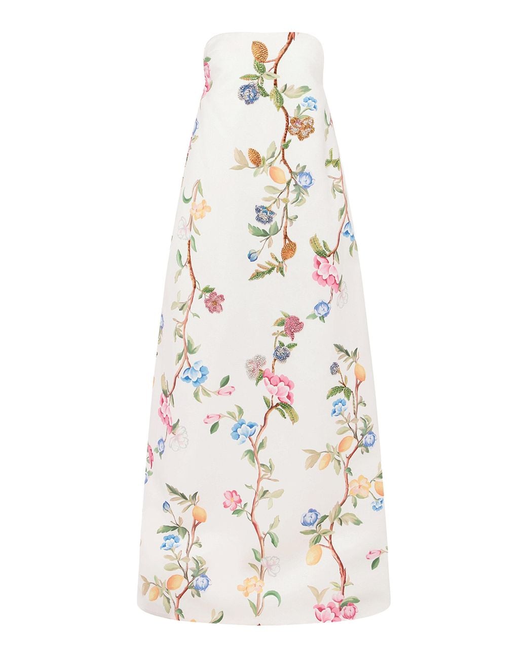 LEO LIN White Phoebe Gown