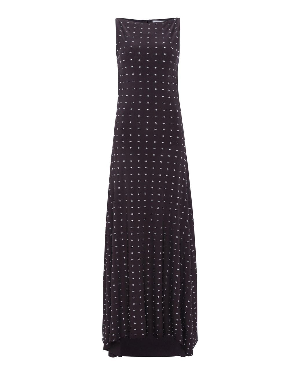 Siedres Blue Grace Studded Maxi Dress
