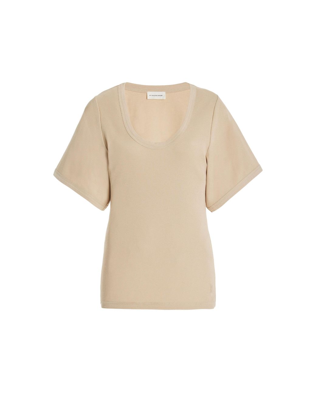 By Malene Birger Lunai Stretch-cotton Top in Natural for Men | Lyst