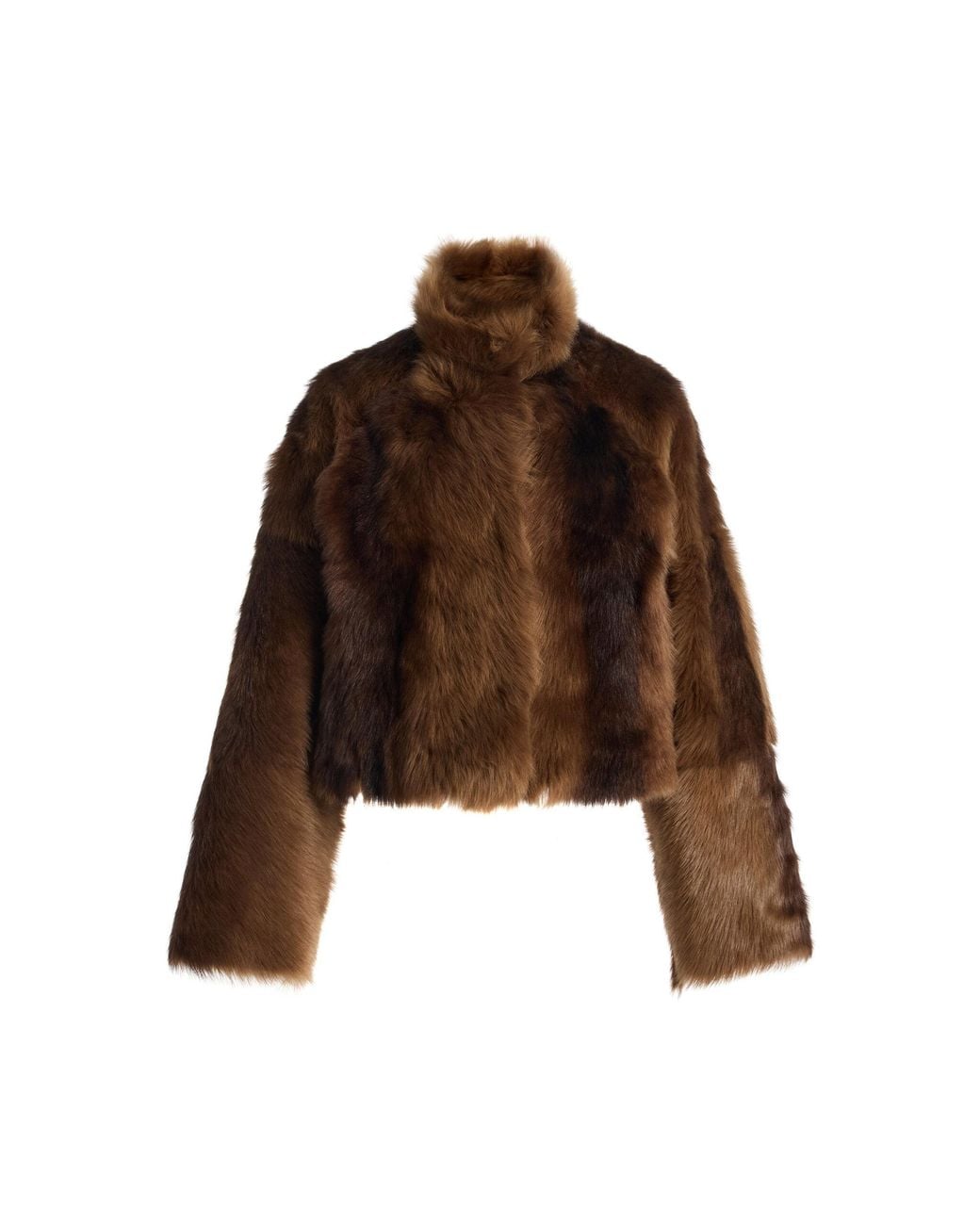 Nour Hammour Brown Cameron Shearling Jacket