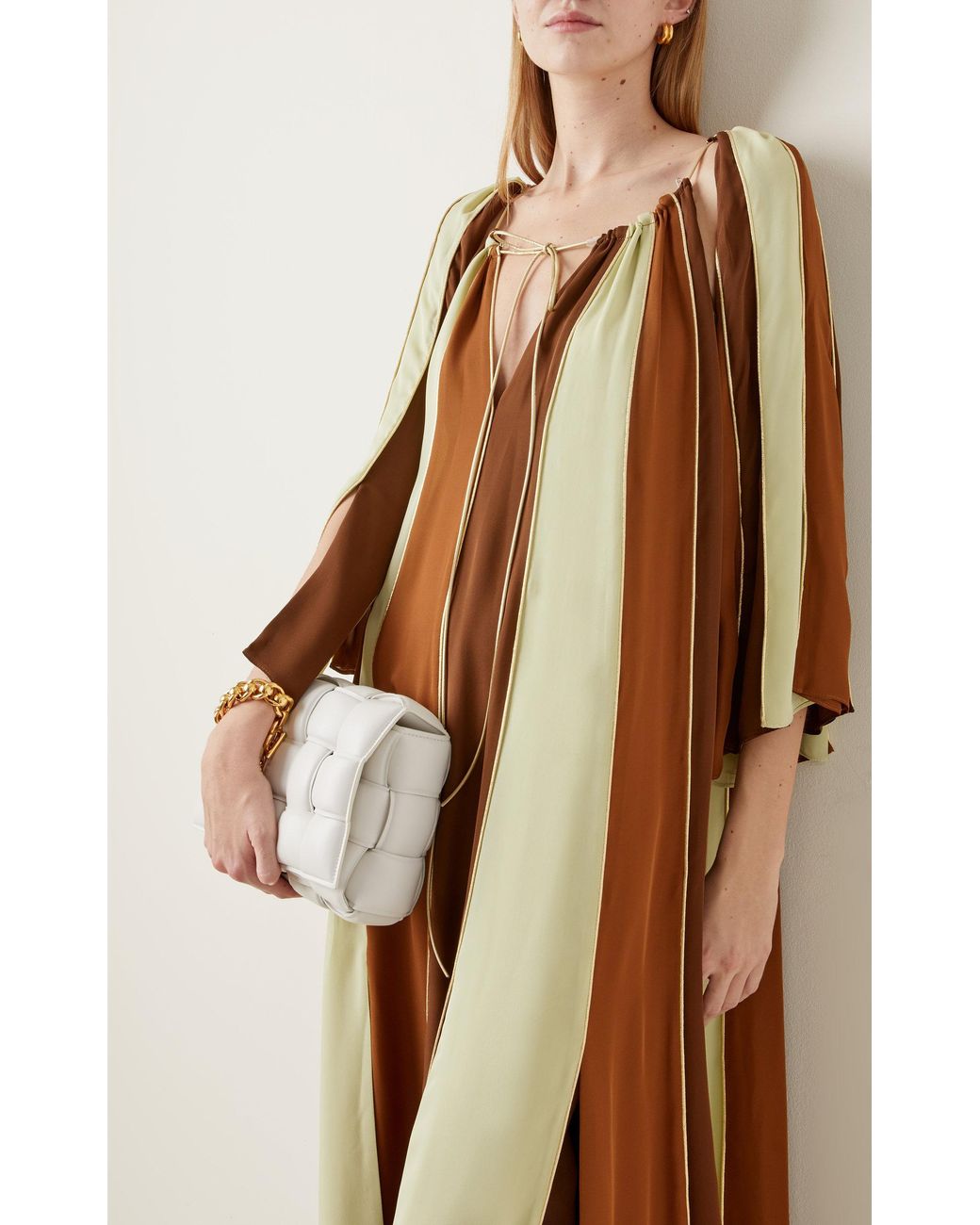 silk umbrella dress