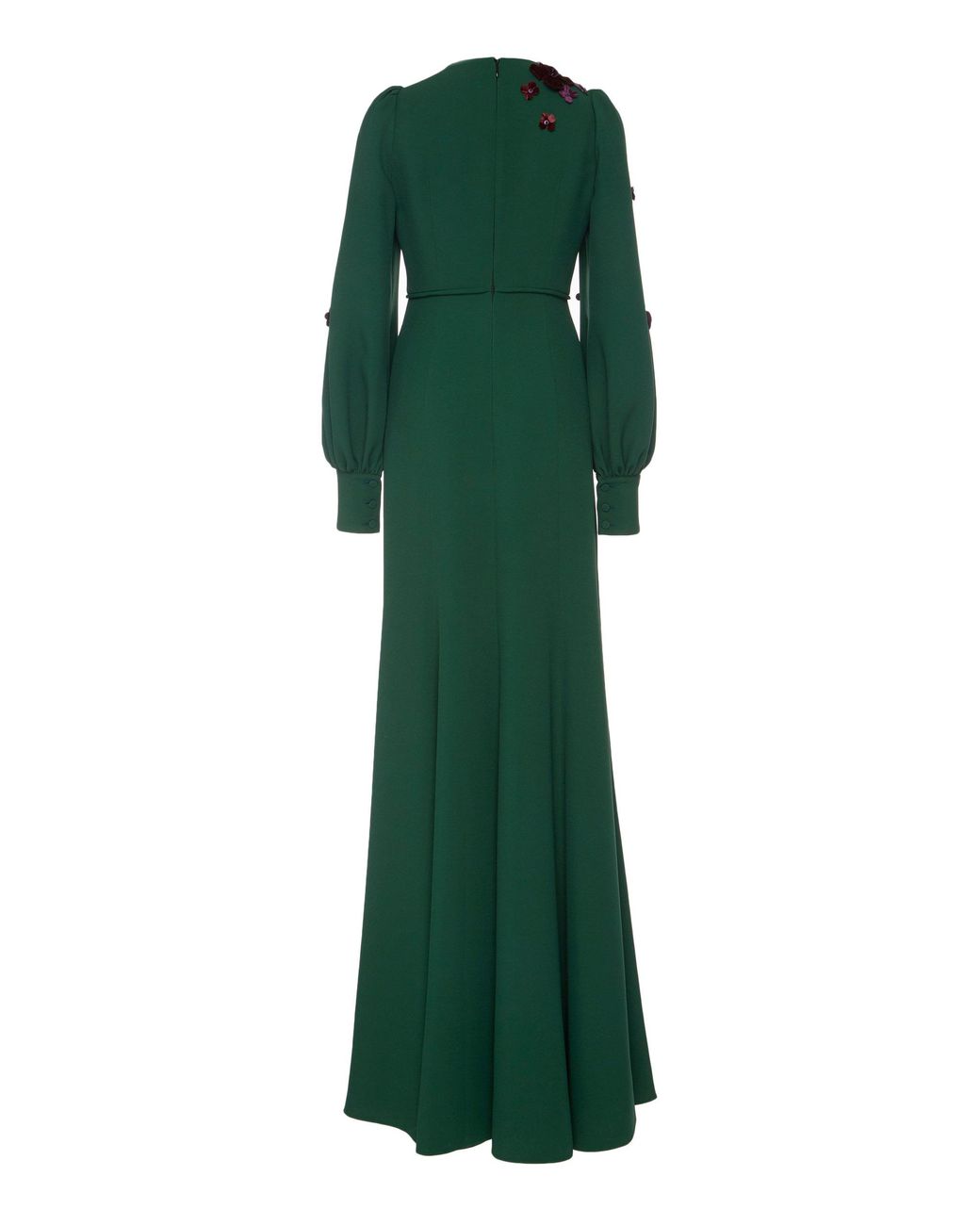 Andrew Gn V-neck Gown in Green | Lyst