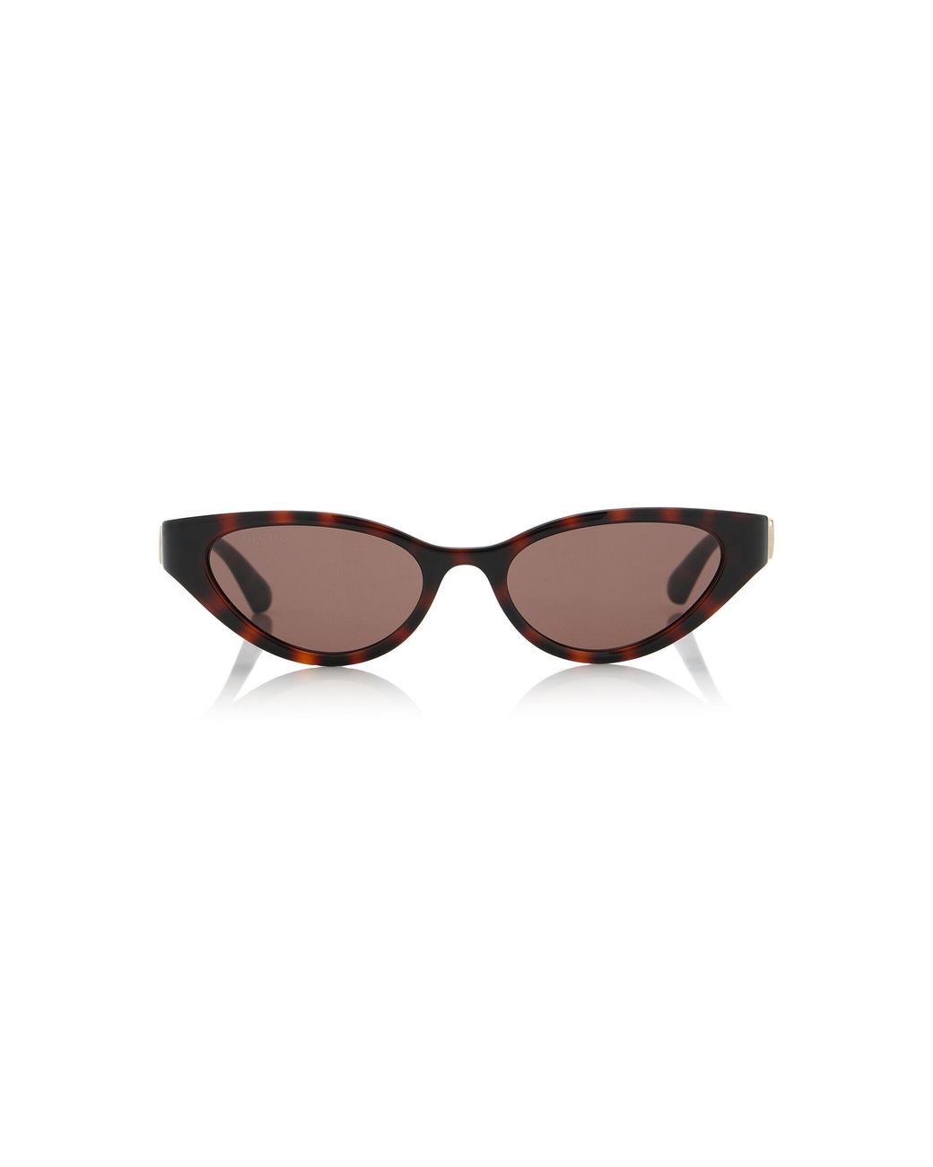 Gucci Brown Cat-Eye Acetate Sunglasses