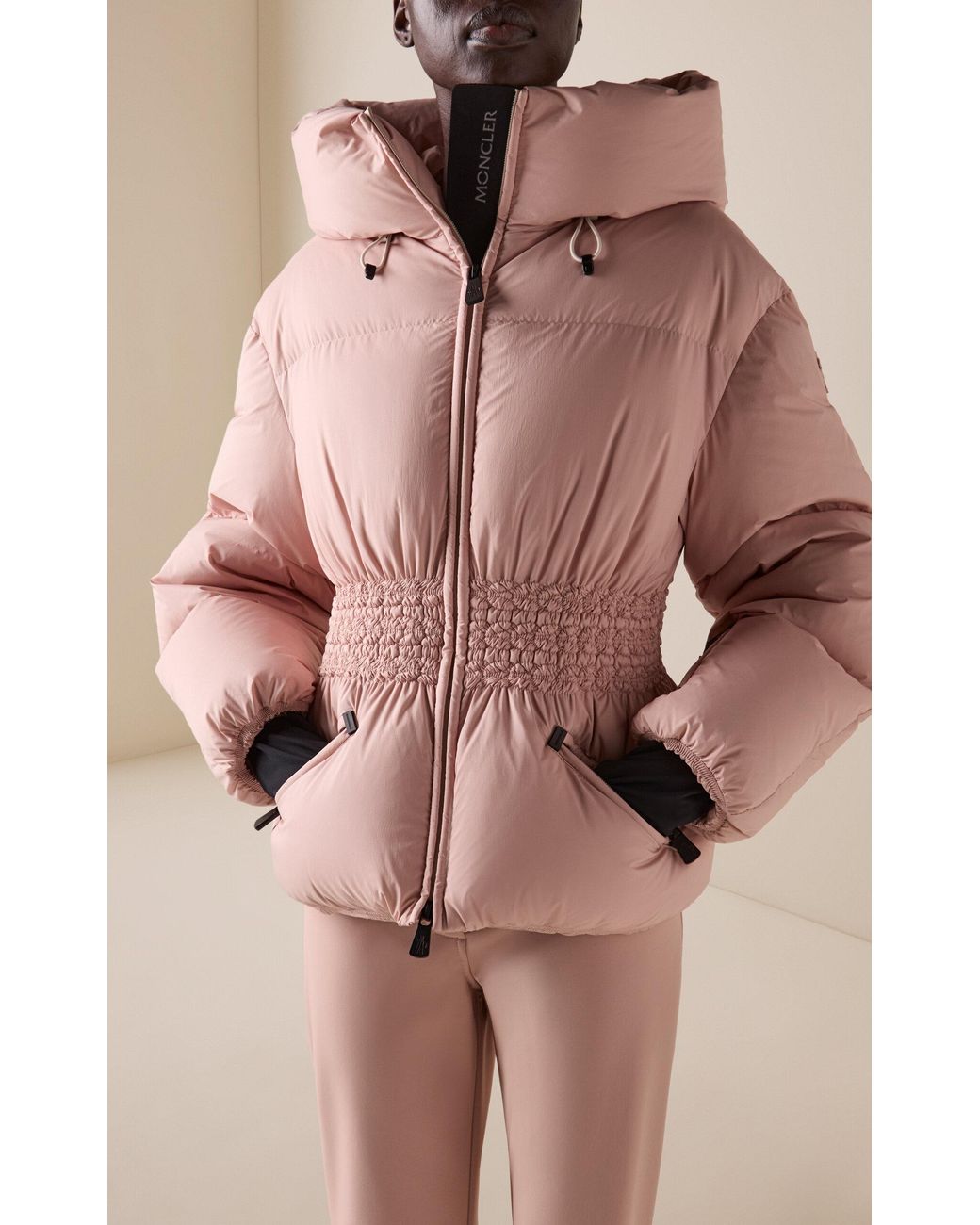 Moncler Pink Wollemi Down Ski Jacket