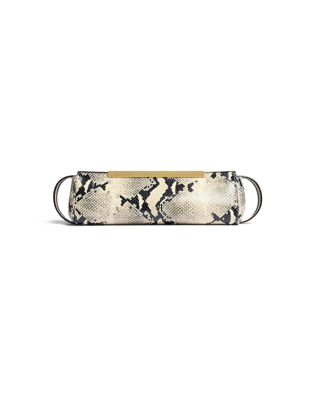Khaite Multicolor Donna Pyhton-Effect Leather Clutch