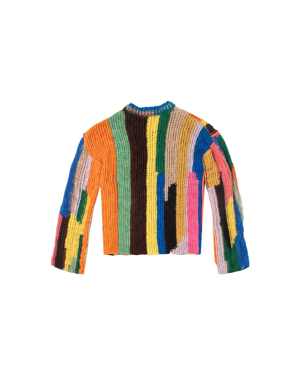 The Elder Statesman Hacky Hand-crochet Sweater | Lyst Canada
