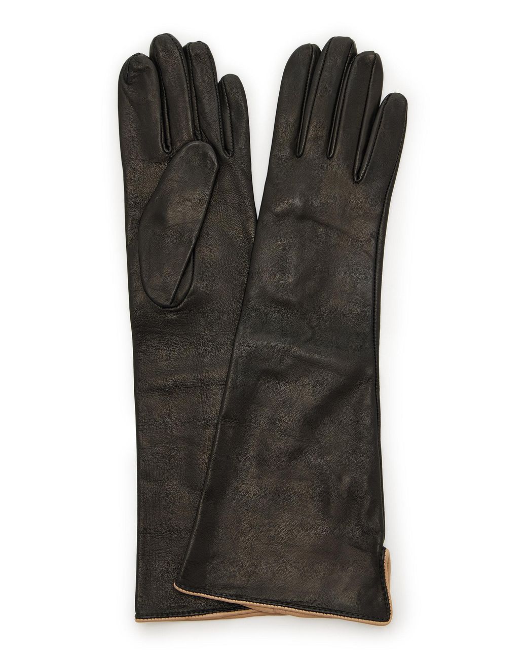 LIE STUDIO Black The Long Gloves