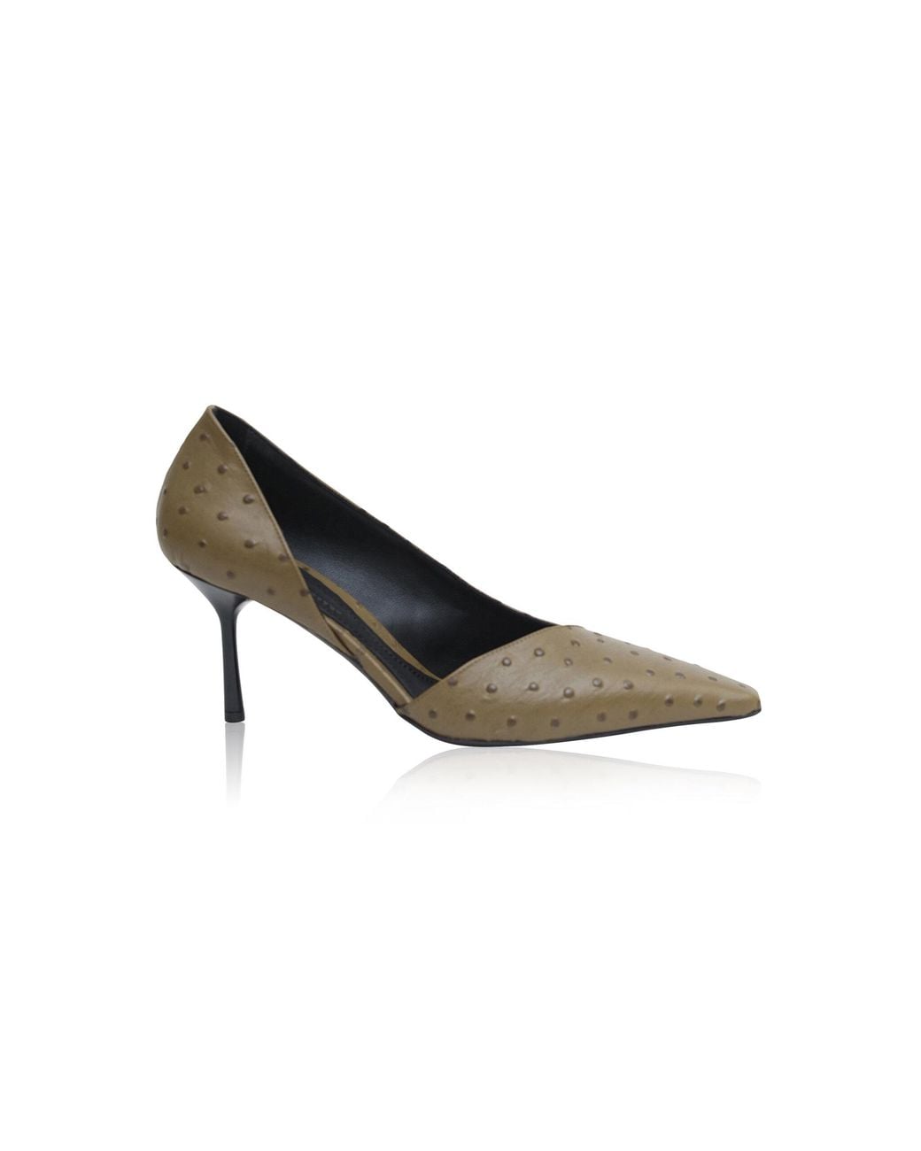 Christopher Esber Brown Max Embossed Pump