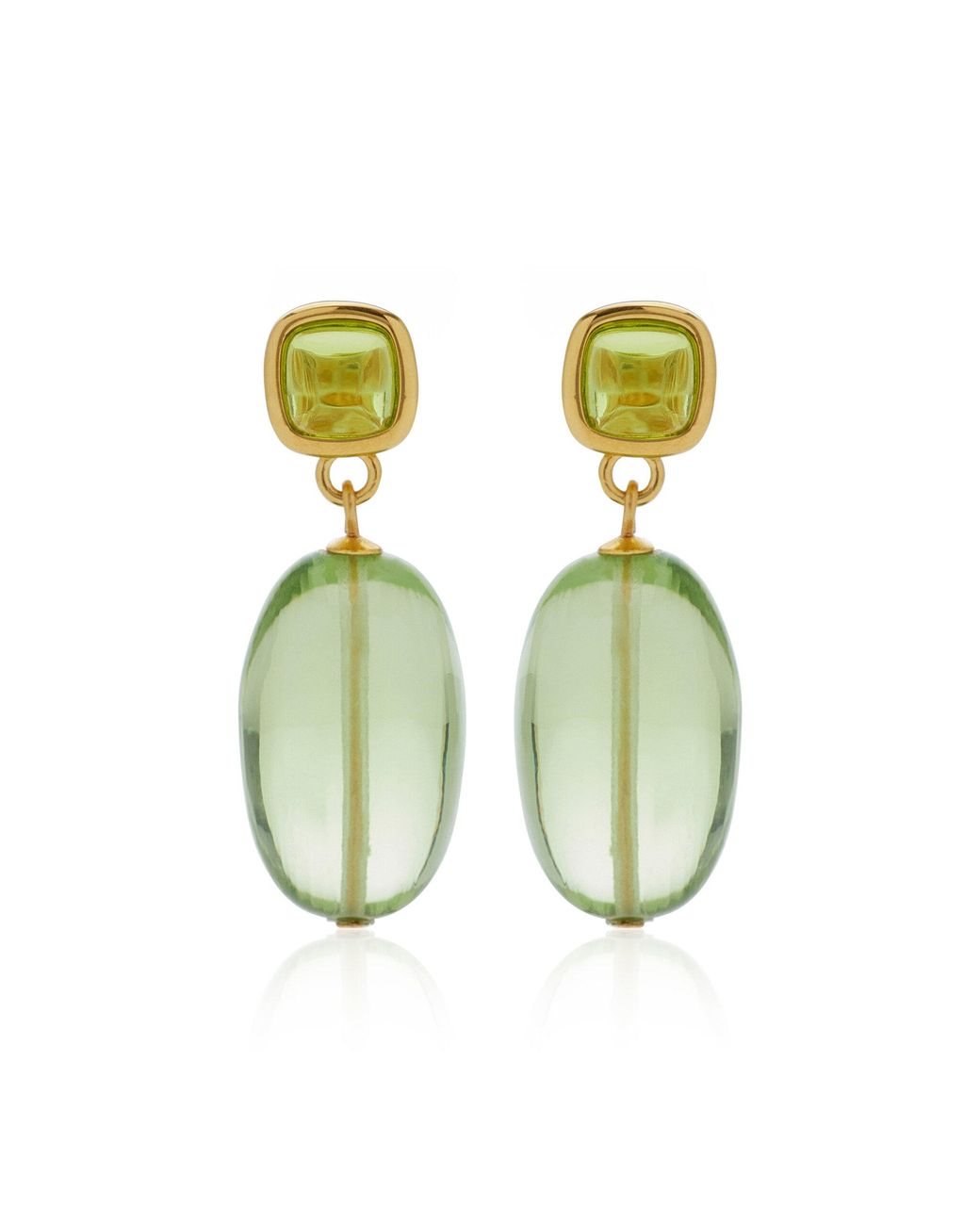 Lizzie Fortunato Green Verdant Earrings