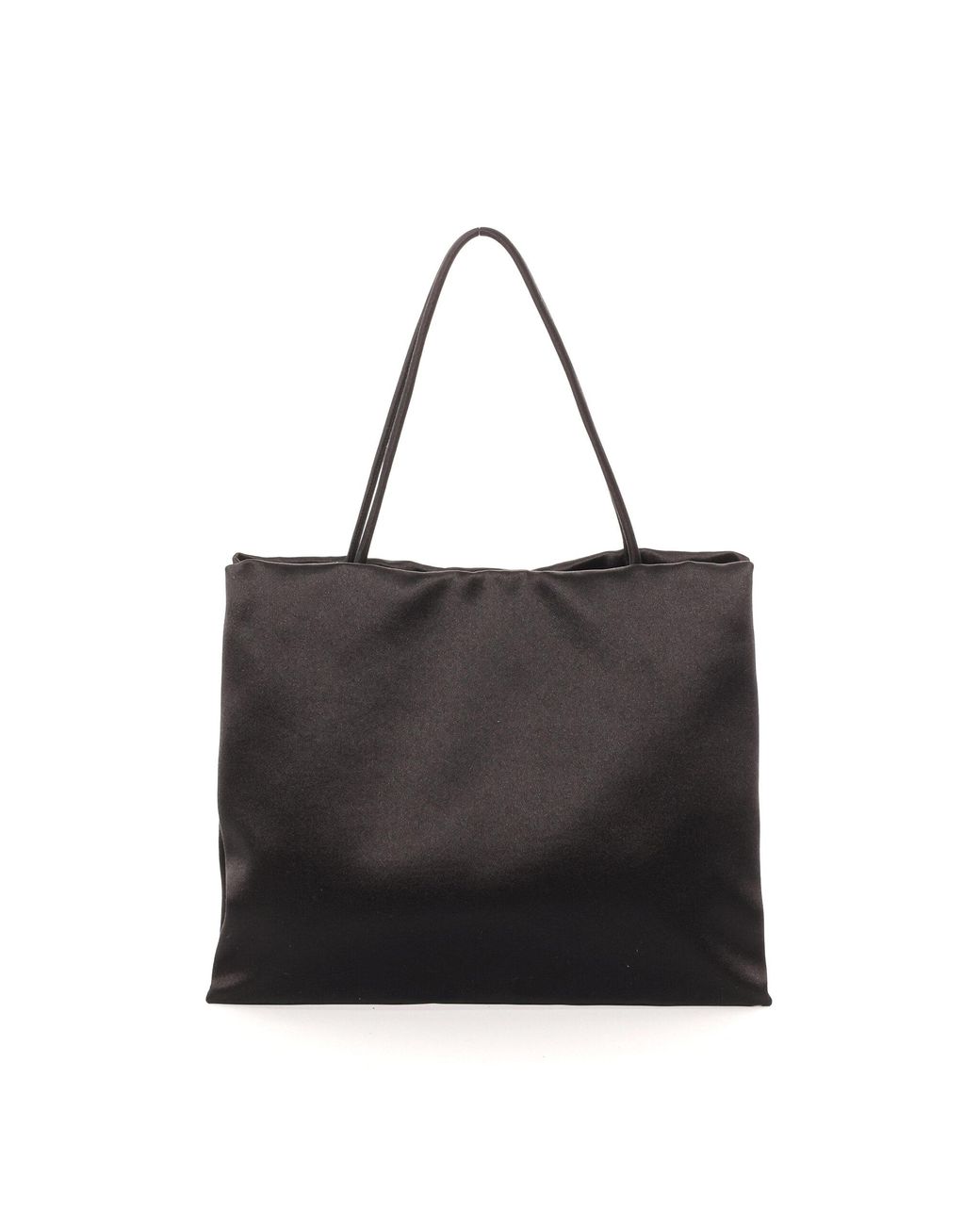 上質 ★ THE ROW Cecily black satin tote bag Cecily satin shopper in brown - The Row | Mytheresa