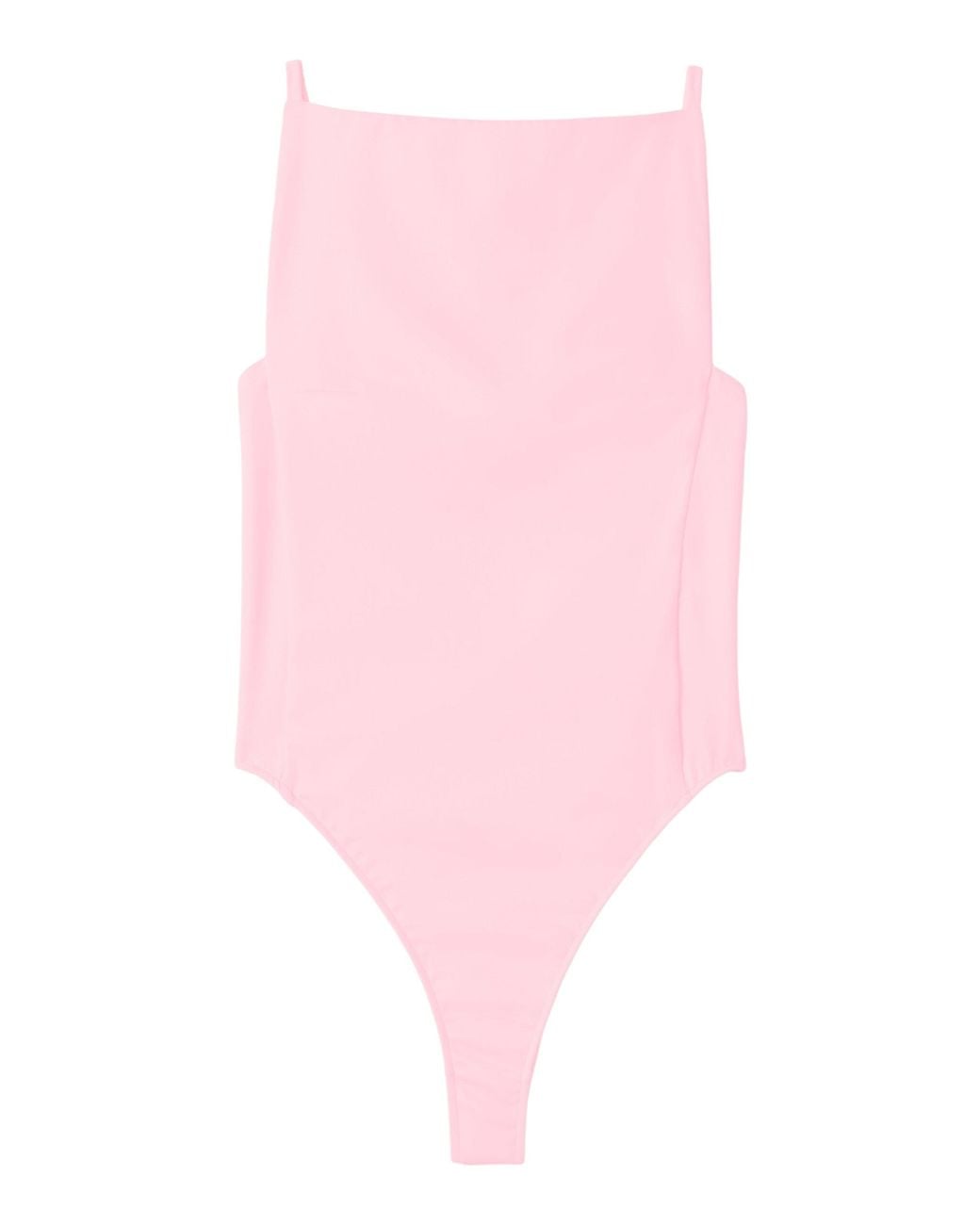 Jacquemus Pink Sole One-Piece Swimsuit
