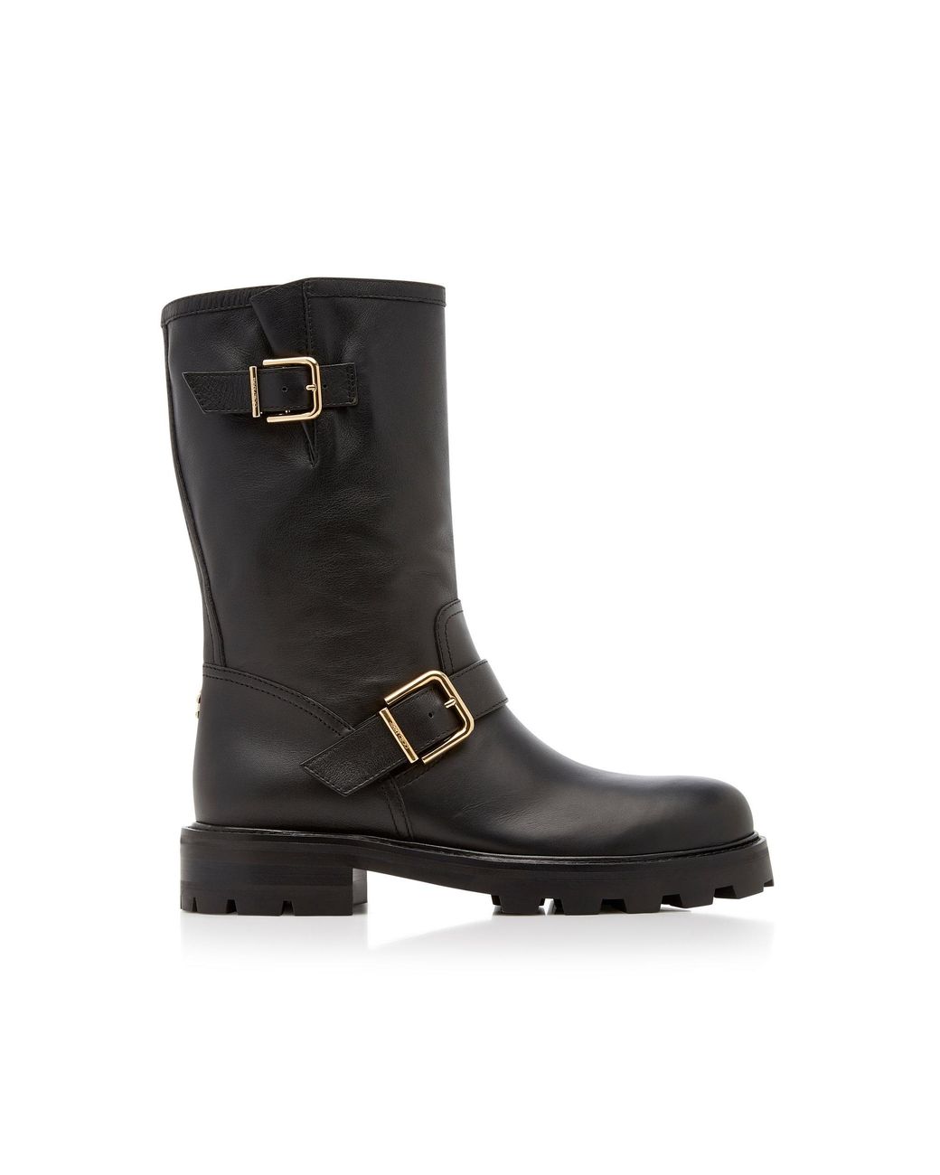 jimmy choo biker ii leather boots